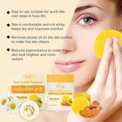 HerBalance Glow Pads-Brightening Turmeric & Kojic Acid Pads